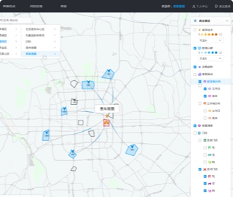 商業(yè)客流大數(shù)據(jù)智能反饋系統(tǒng)web端軟件UIUE設計